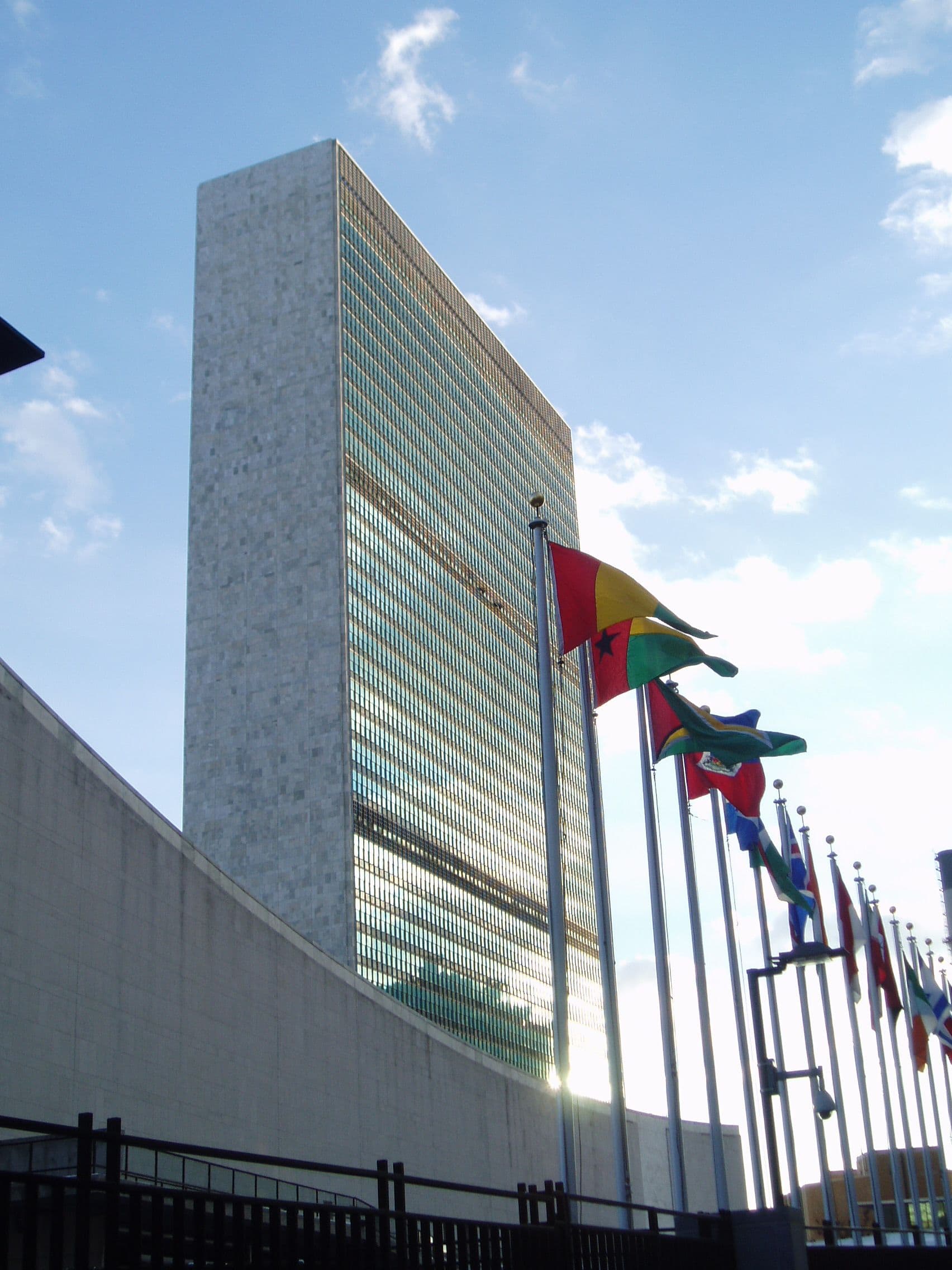 The United Nations Secretariat in New York, where India signed the convention on the margins of the 81st General Assembly